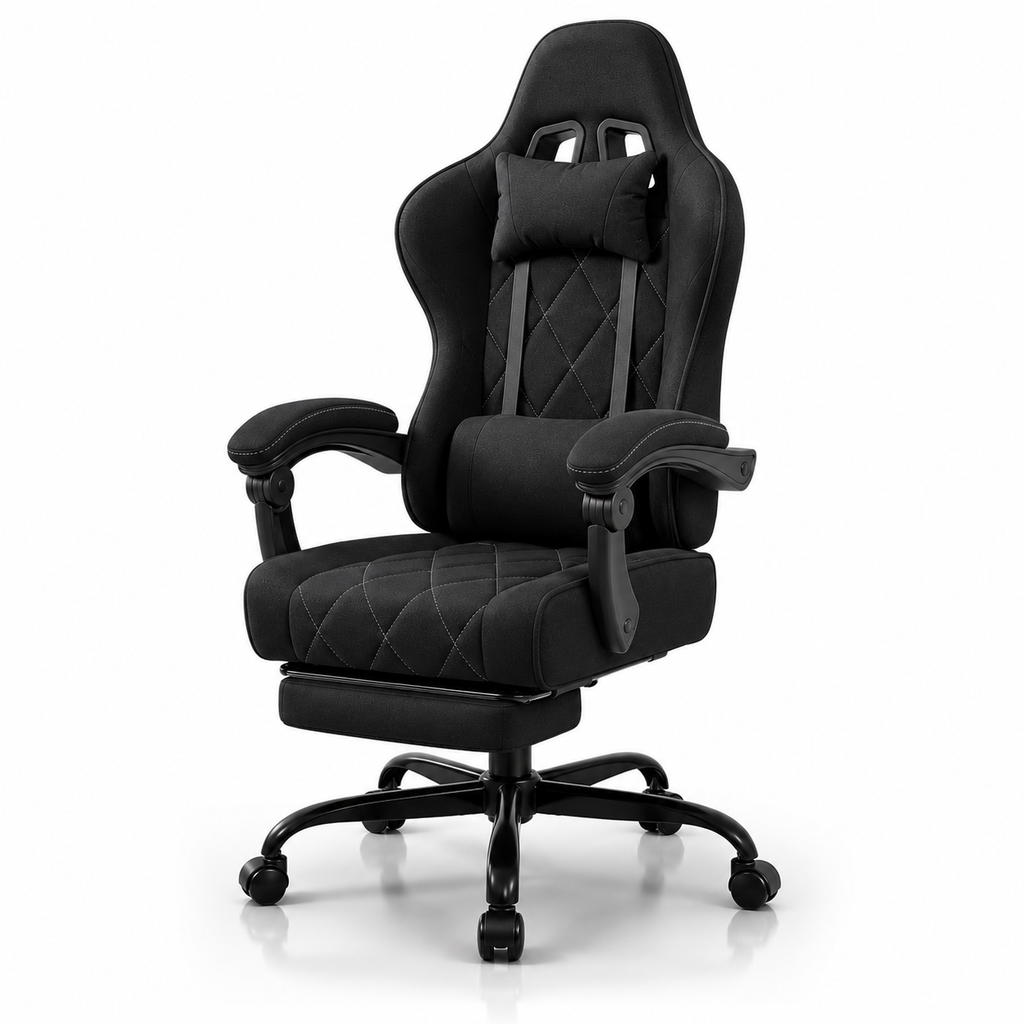 PRESTIGE Chaise de bureau gaming  revêtement en cuir PU premium