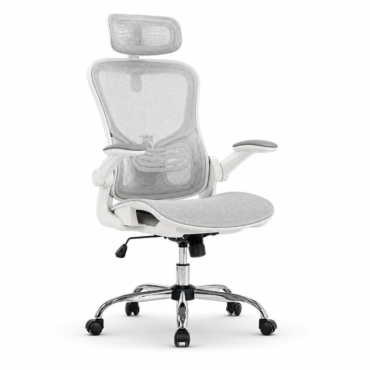 Chaise de bureau AirFlow maille respirante, Inclinaison 120° Confort ergonomique