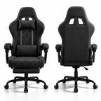 PRESTIGE Chaise de bureau gaming  revêtement en cuir PU premium