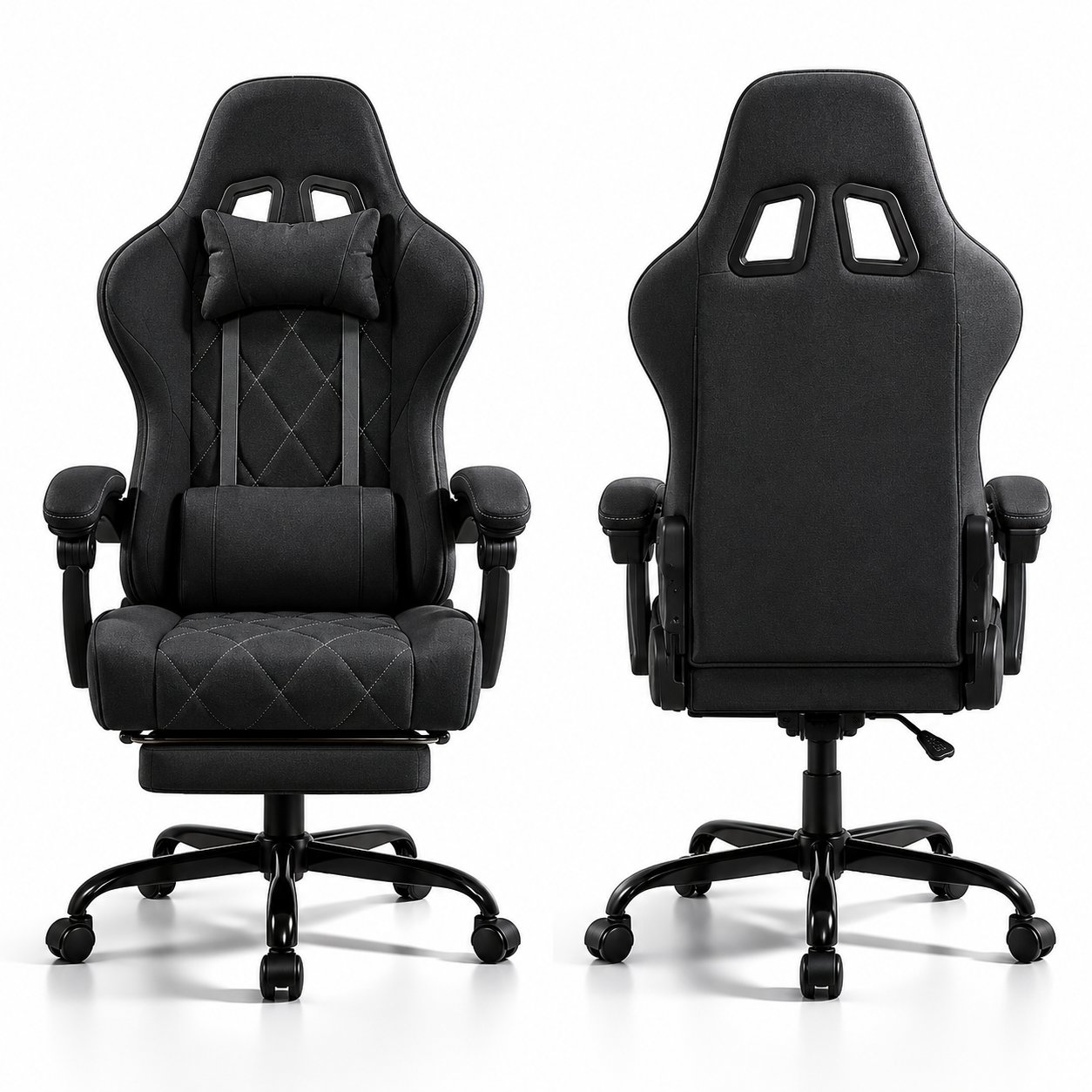 PRESTIGE Chaise de bureau gaming  revêtement en cuir PU premium