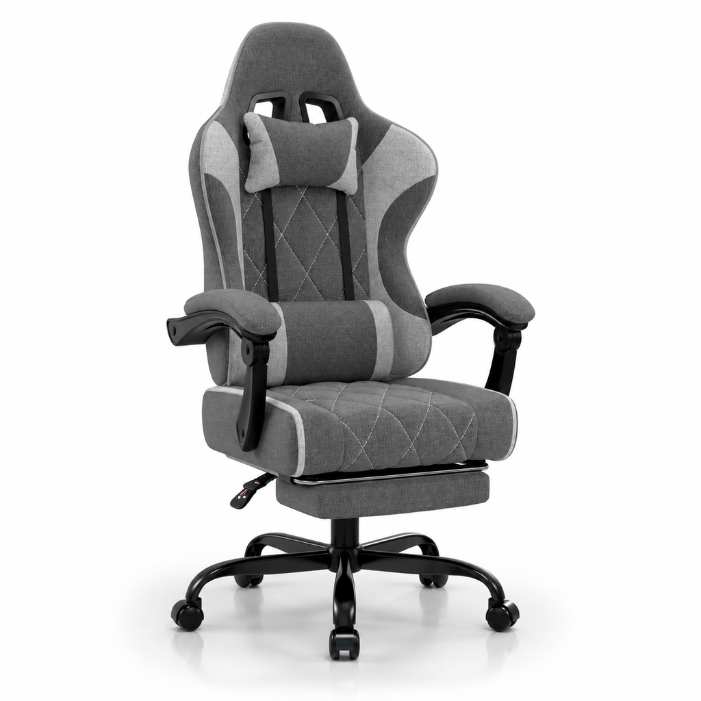 PRESTIGE Chaise de bureau gaming  revêtement en cuir PU premium