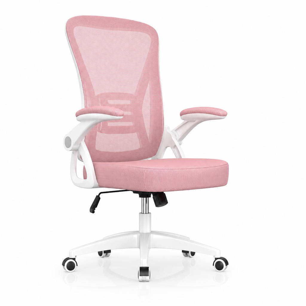 Chaise gaming Elya Pro Edenseat rose  - base 5 branches et roulettes silencieuses 