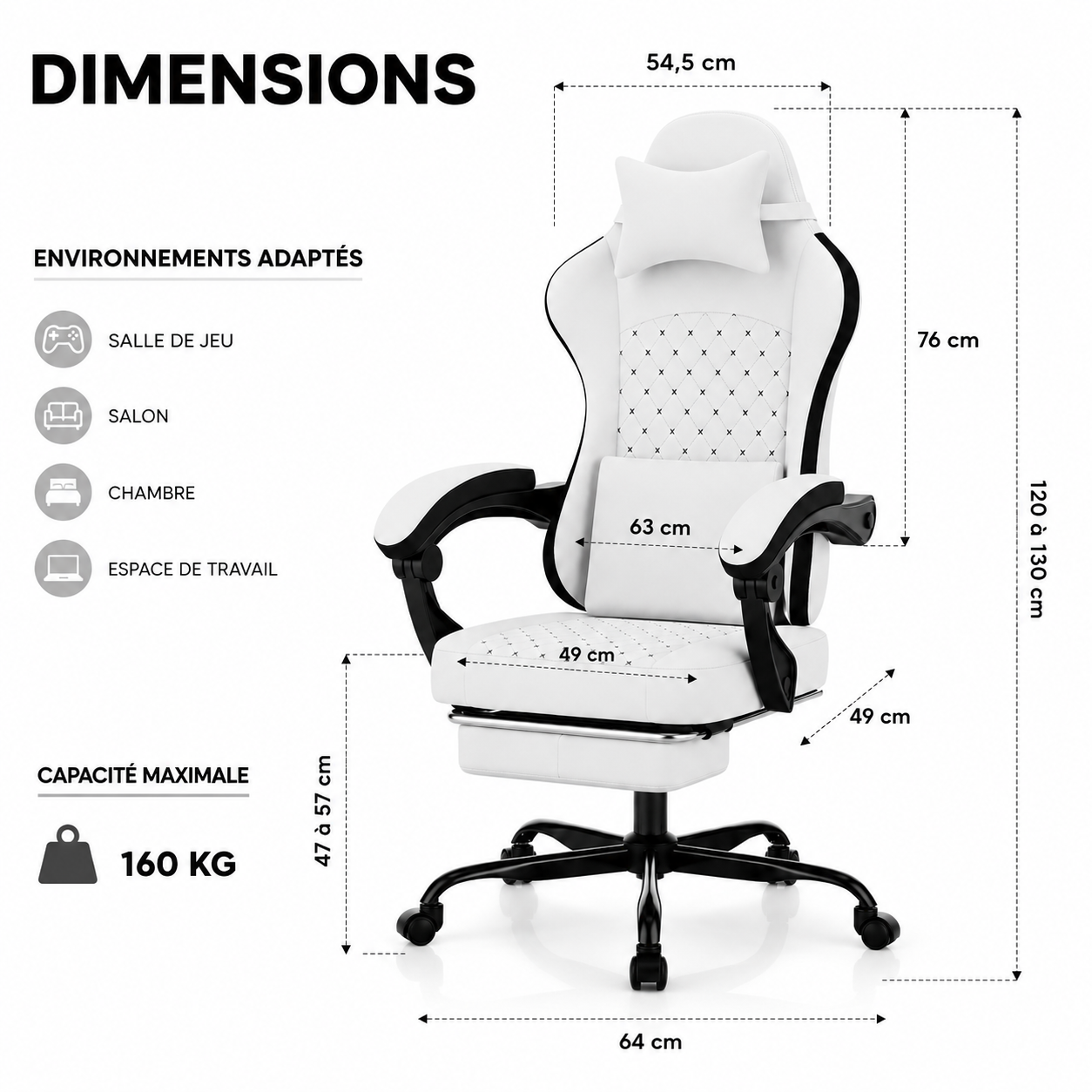 Chaise Gaming VX7 Edenseat