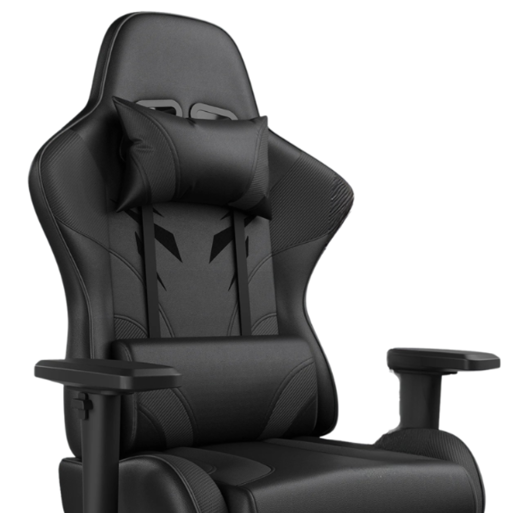 Ragnarok Chaise de bureau ergonomique/Gamer mousse haute densité anti-affaissement, soutien ergonomique, Accoudoirs réglables en hauteur de 5cm