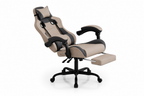 Fauteuil de bureau ergonomique & Gaming CyberGlow, revêtement synthétique de qualité