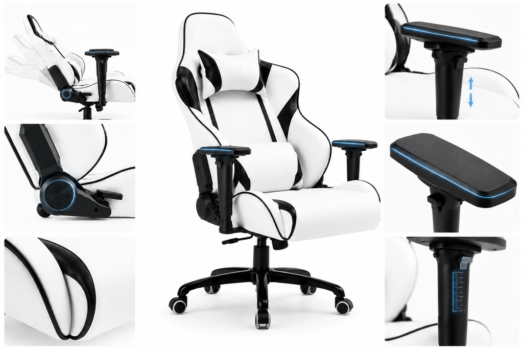Ragnarok Chaise de bureau ergonomique Gaming