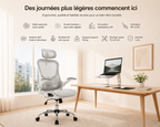 Chaise de bureau Ergonomique Airflow - Rotation 360°