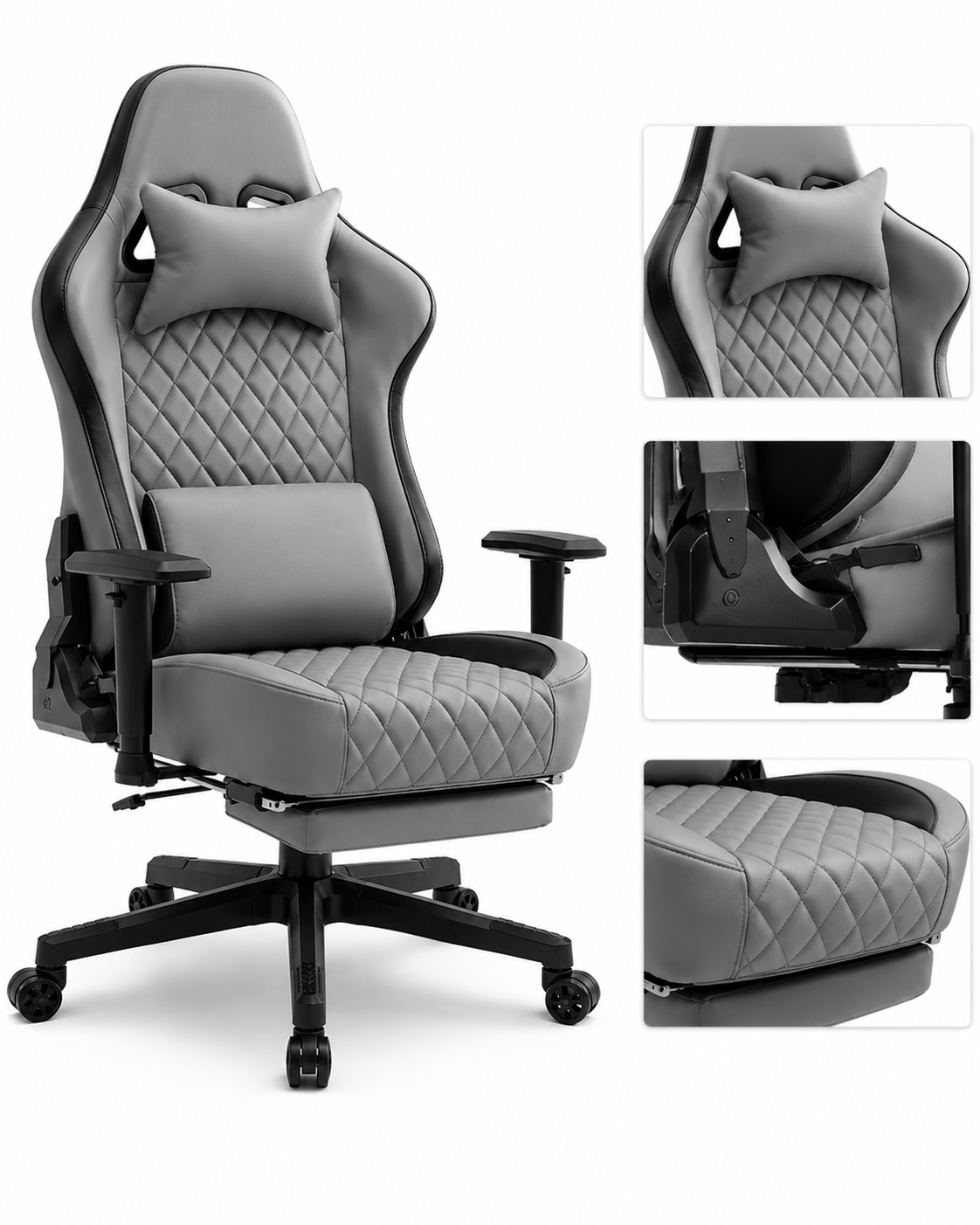 Chaise de bureau Gaming Titan Leather