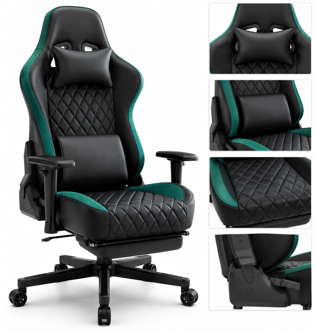 Chaise de bureau Gaming Titan Leather