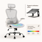 Chaise de bureau Ergonomique Airflow - Rotation 360°