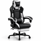 Fauteuil de bureau ergonomique & Gaming CyberGlow, revêtement synthétique de qualité