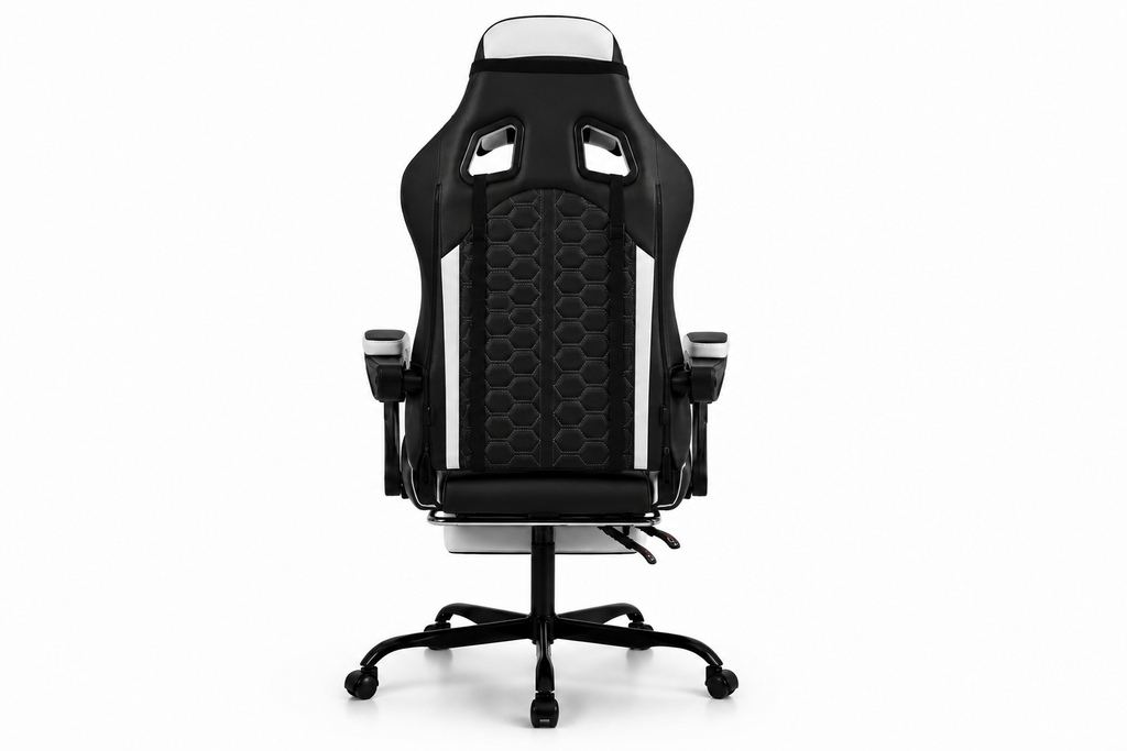Fauteuil de bureau ergonomique & Gaming CyberGlow, revêtement synthétique de qualité