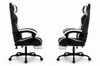 Fauteuil de bureau ergonomique & Gaming CyberGlow, revêtement synthétique de qualité